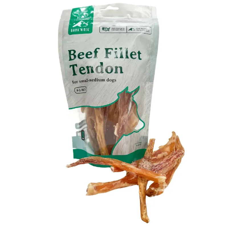 BarkNBig Beef Tendon Fillet Dog Treats 12ct