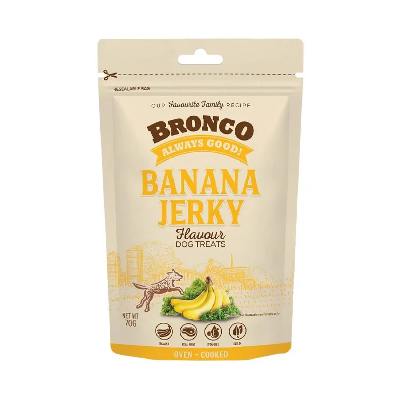 Bronco Banana Jerky Dog Treat