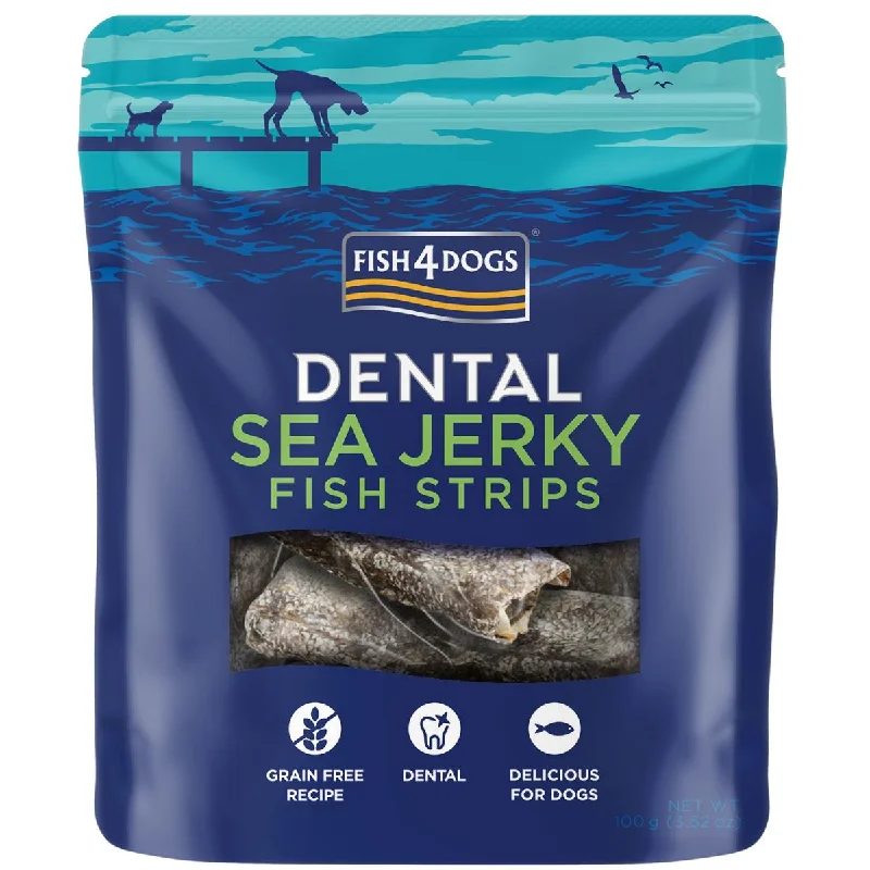 Fish4Dogs | Natural Dog Treat | Dental Sea Jerky Fish Strips