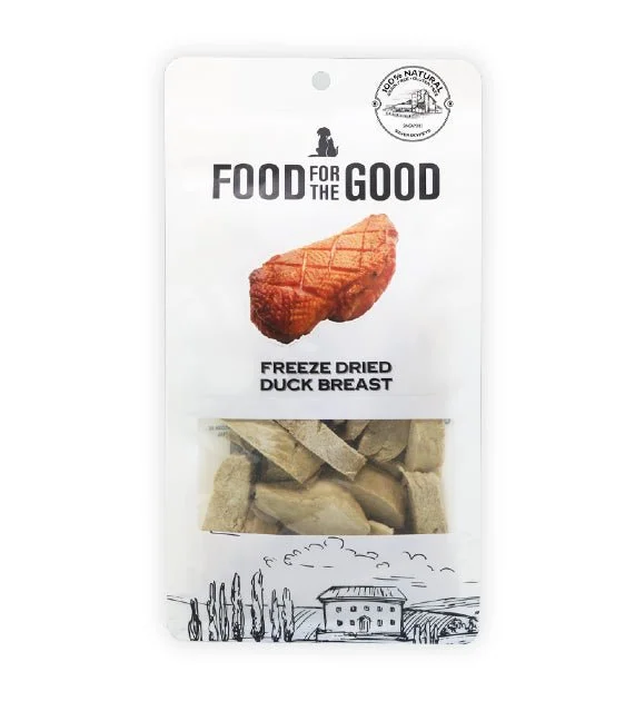 Food For The Good Freeze Dried Cat & Dog Treats (Duck Breast)