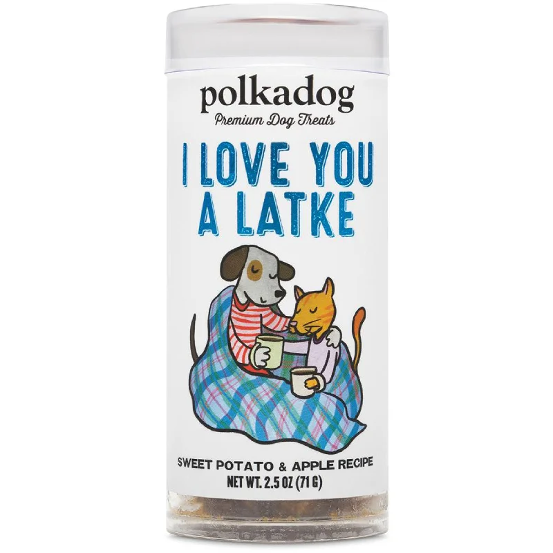 Polka Dog Bakery Love You Latke Sweet Potato & Apple Dog Treats