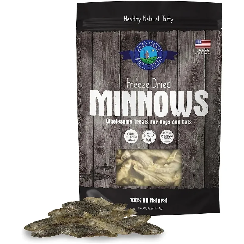 Shepherd Boy Farms Freeze Dried Minnow Dog Treats